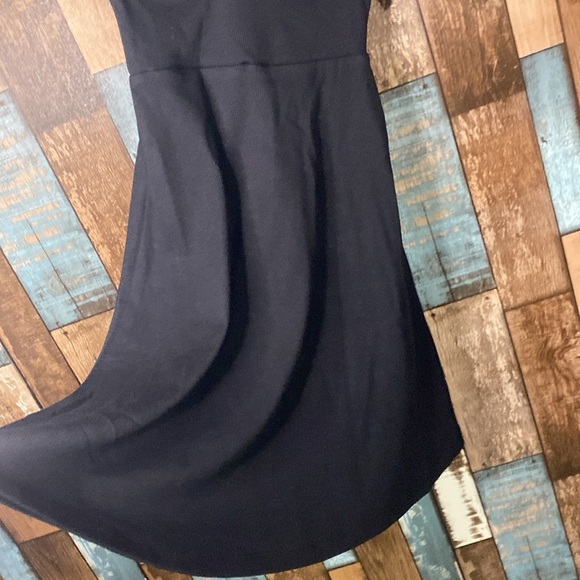 Wild fabel black ribbed tank dress - Picture 6 of 12